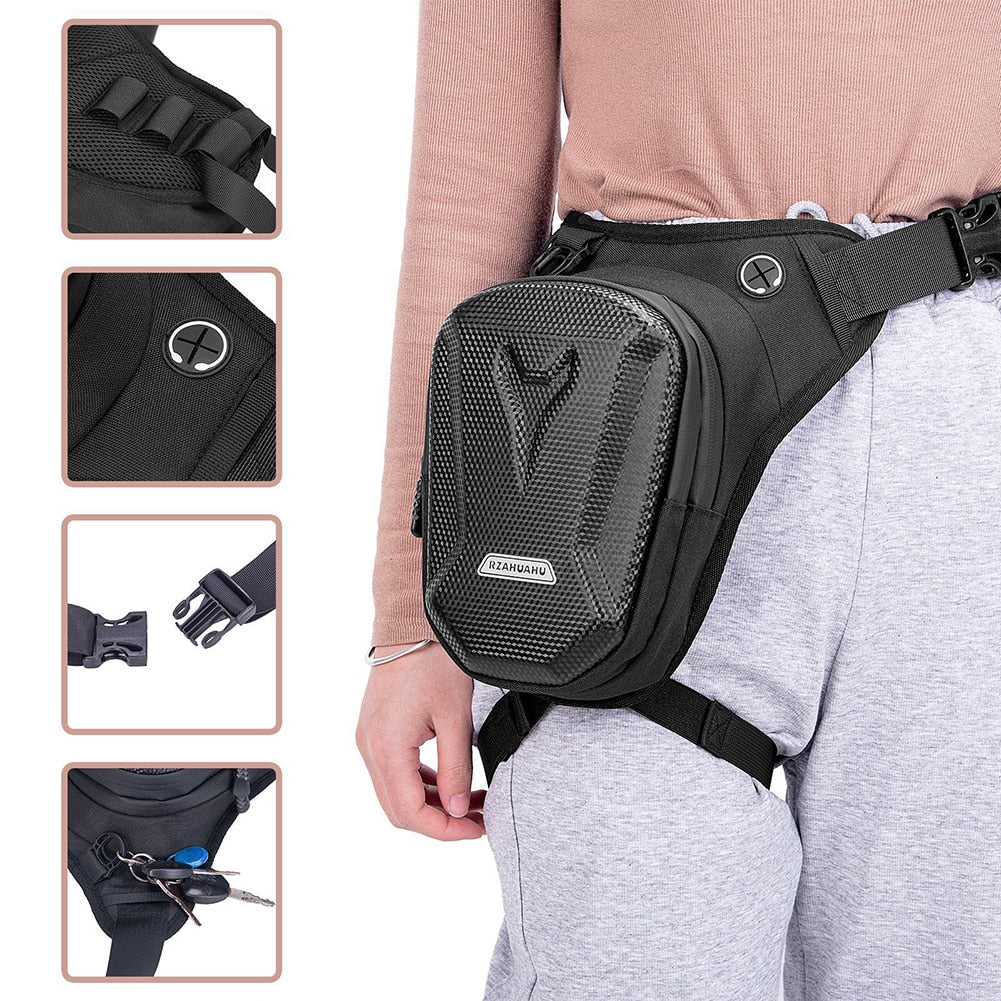 Waterproof Leg Bag Motorcycle Outdoor Casual Waist Bag