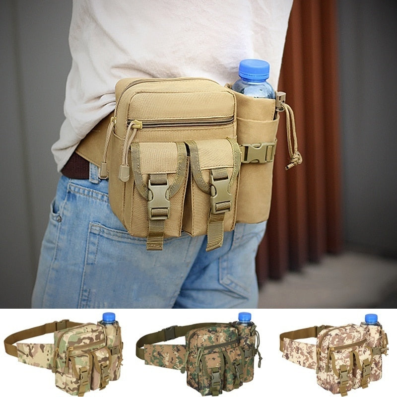 Leg Bag Waterproof Pouch Waist Bag Packs Outdoor Military