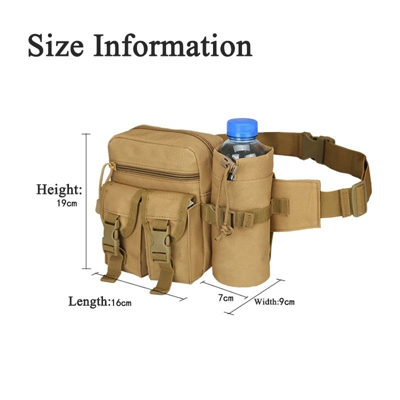 Leg Bag Waterproof Pouch Waist Bag Packs Outdoor Military