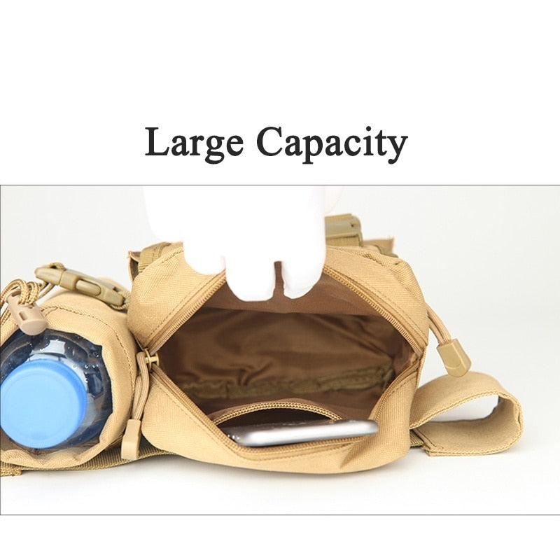 Leg Bag Waterproof Pouch Waist Bag Packs Outdoor Military